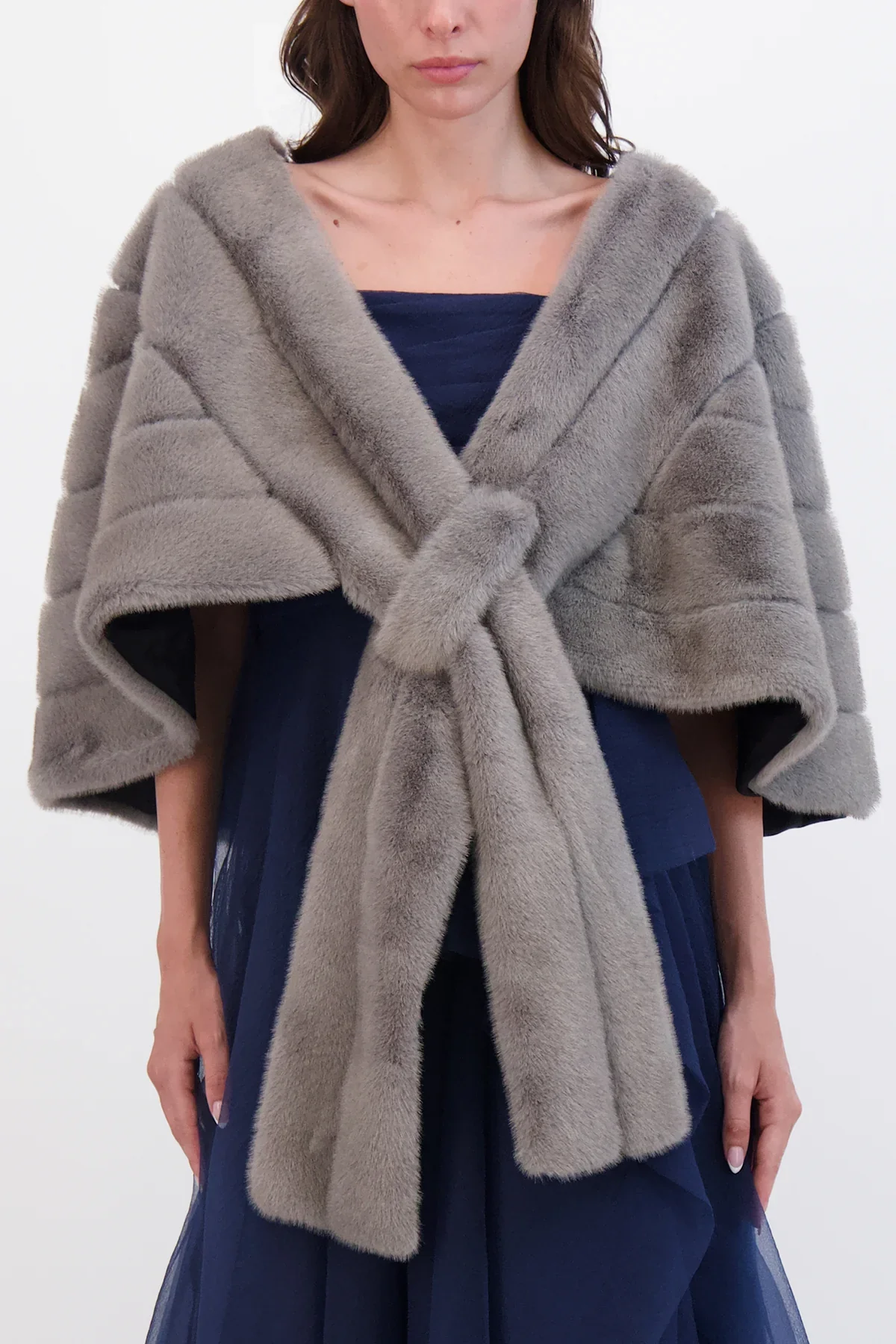 Theia Faux Fur Mink Stole 8890011 - Image 2