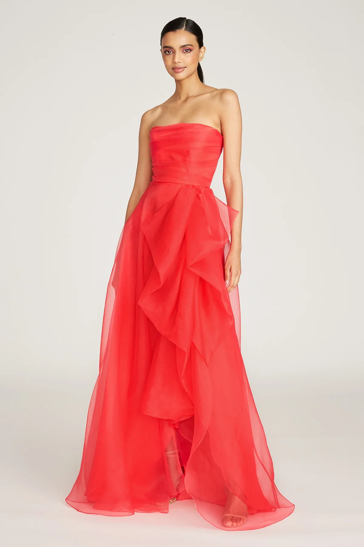 Theia Strapless Draped "Teresa" Evening Gown 8817572 - Image 10