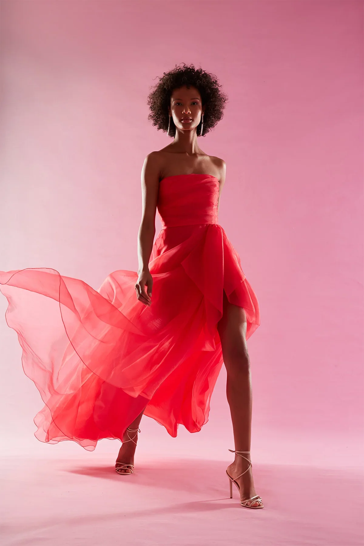Theia Strapless Draped "Teresa" Evening Gown 8817572 - Image 14