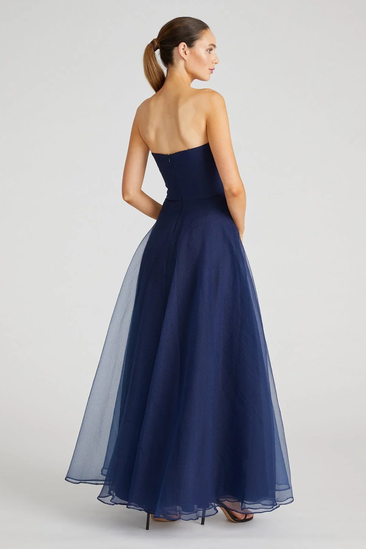 Theia Strapless Draped "Teresa" Evening Gown 8817572 - Image 16