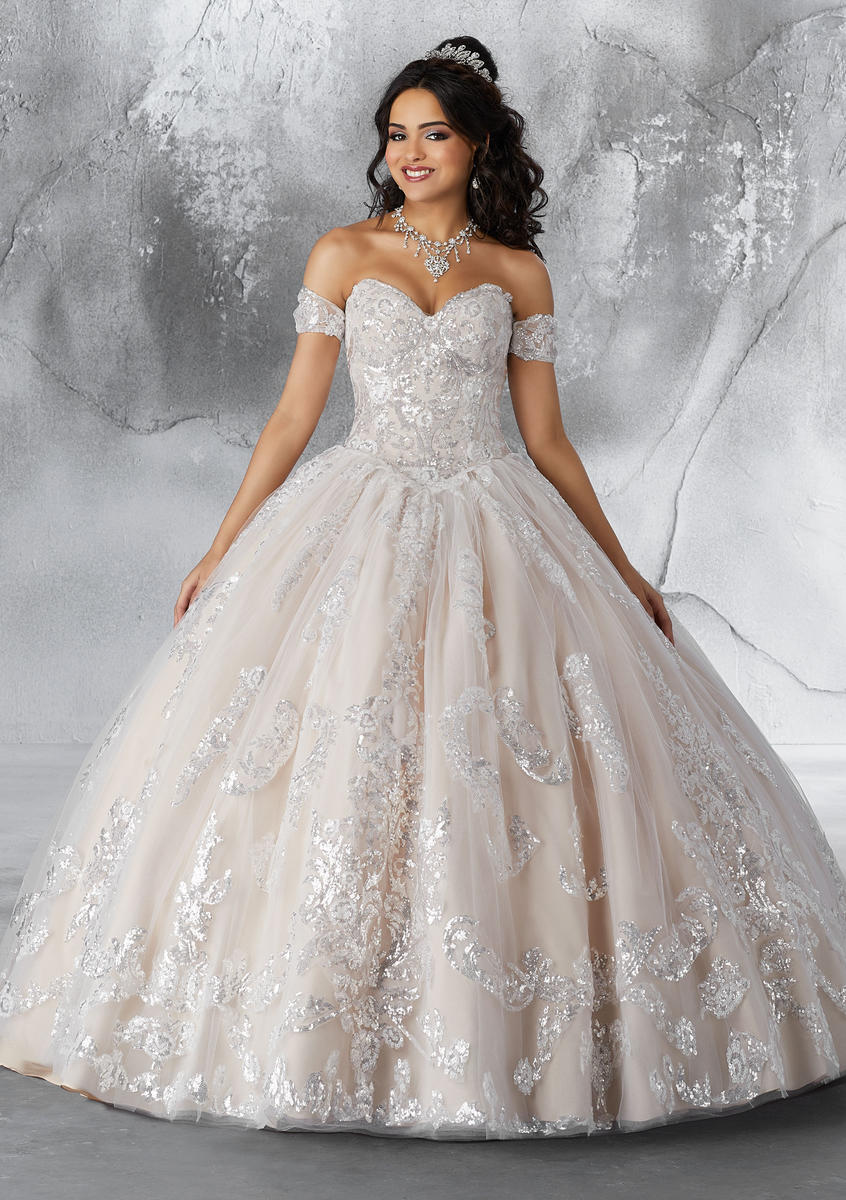 Vizcaya by Morilee Sequin Quince Dress 89196 - Image 3