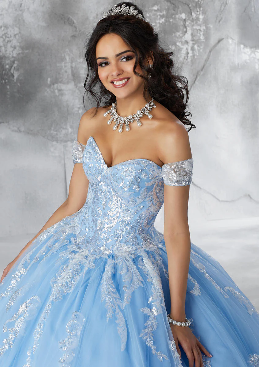 Vizcaya by Morilee Sequin Quince Dress 89196 - Image 5