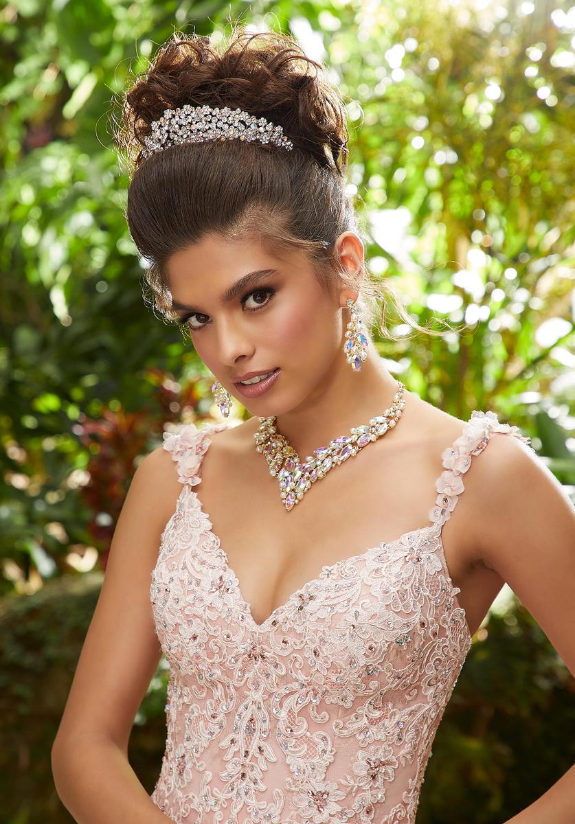 Vizcaya by Morilee Sweetheart Lace Quince Dress 89250 - Image 10