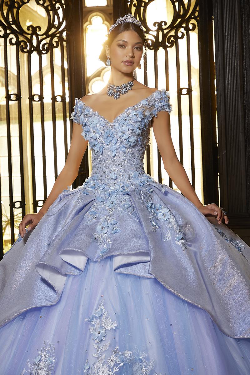 Vizcaya by Morilee Iridescent Skirt Quince Dress 89331 - Image 4