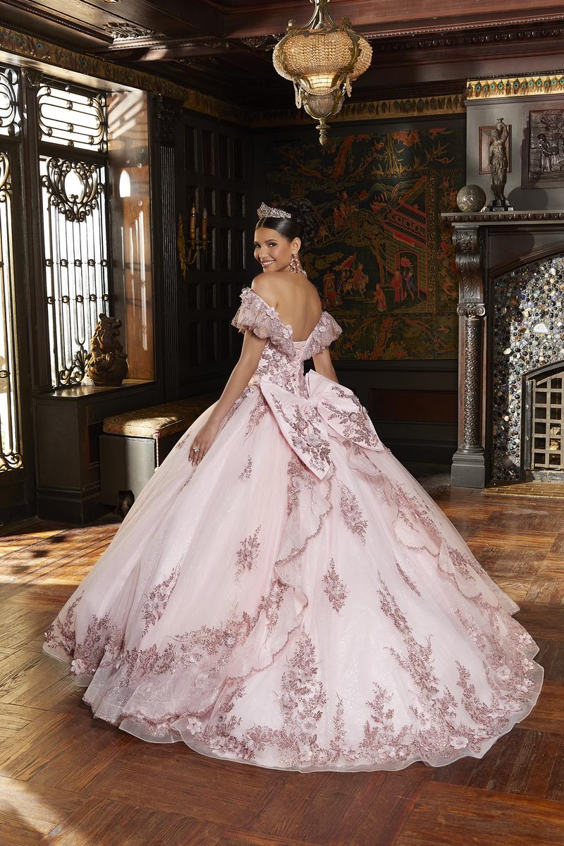 Vizcaya by Morilee Caviar Beaded Quince Dress 89333 - Image 2