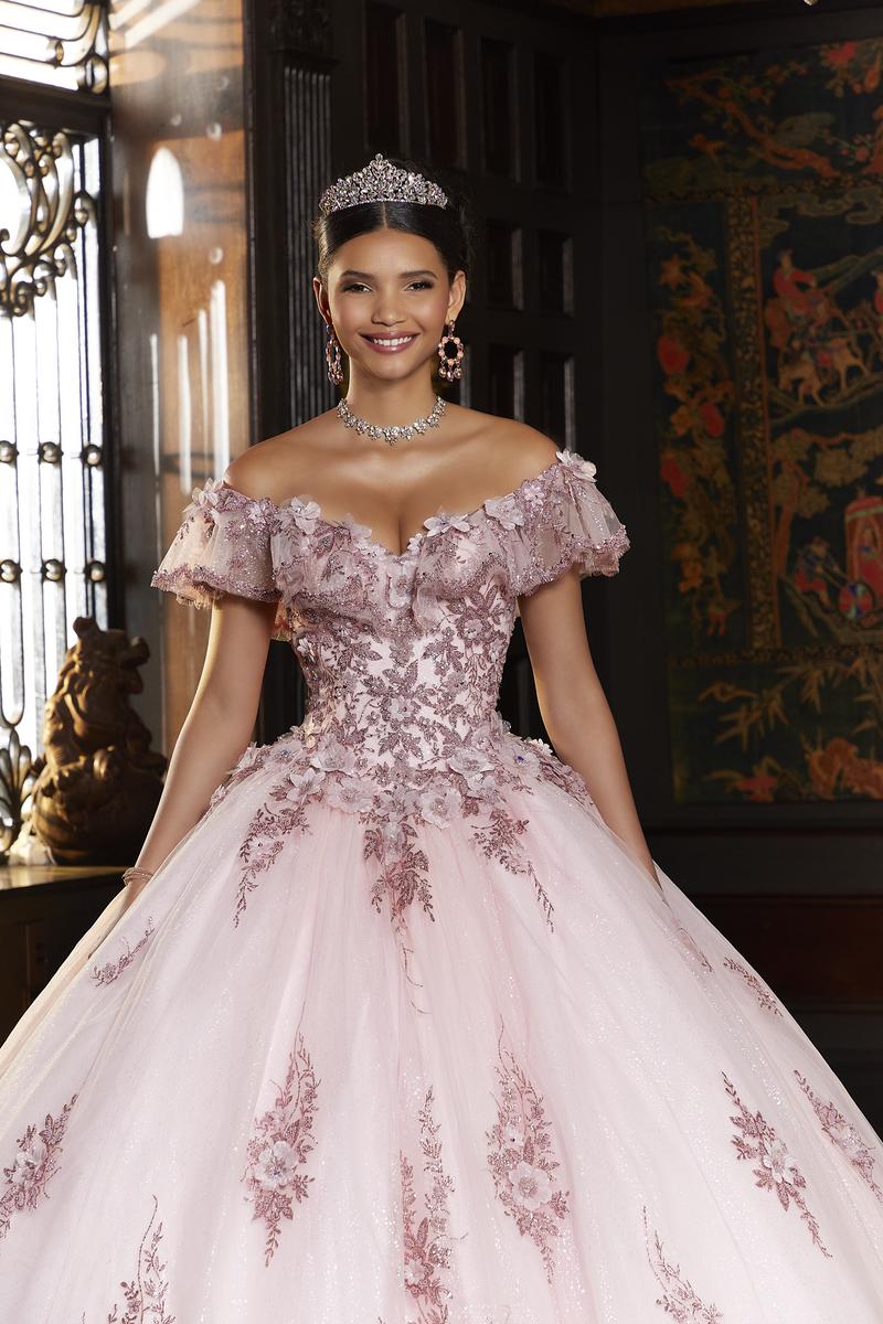 Vizcaya by Morilee Caviar Beaded Quince Dress 89333 - Image 3