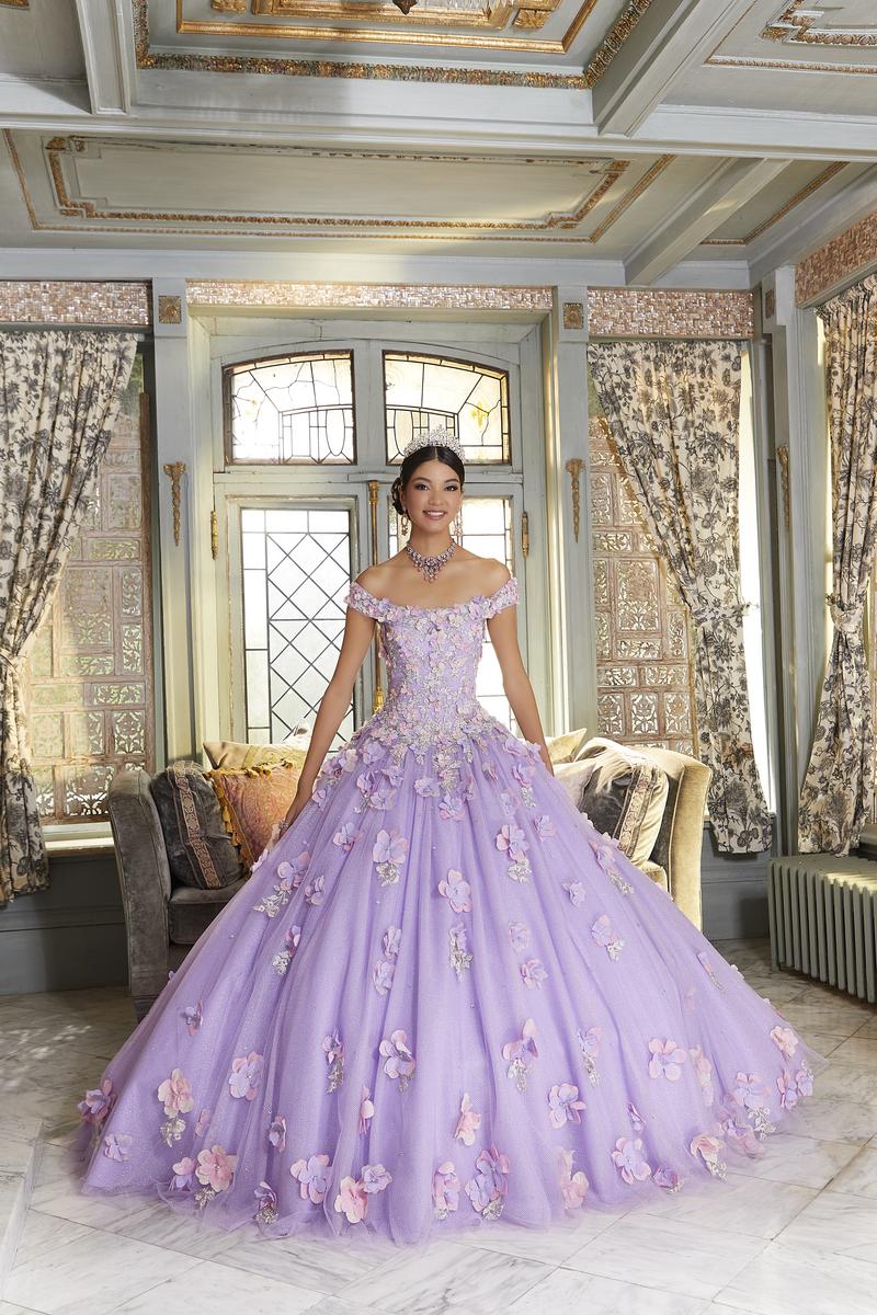 Vizcaya by Morilee Whimsical 3D Floral Quince Dress 89341 - Image 3