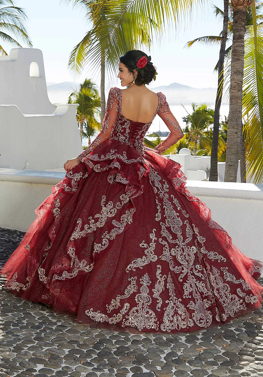 Vizcaya by Morilee Tulle Quince Dress 89352 - Image 2