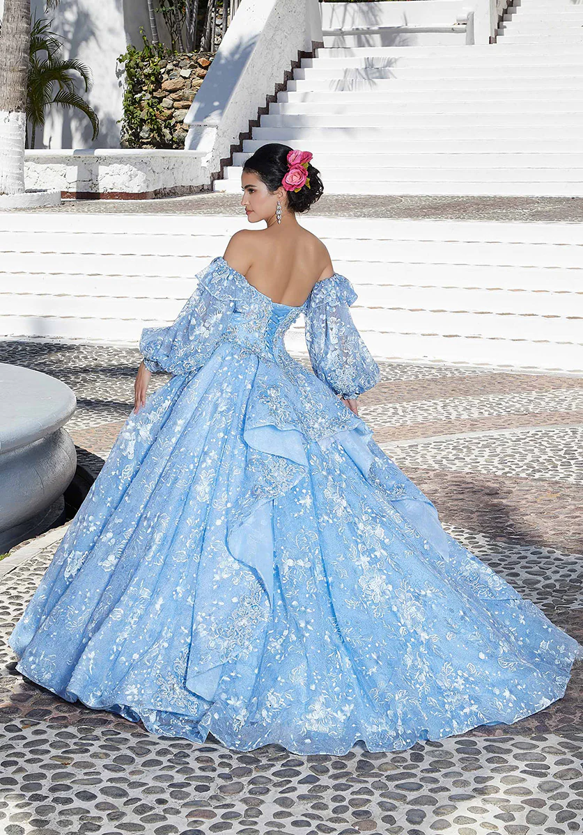 Vizcaya by Morilee Bishop Sleeve Quince Dress 89366 - Image 2
