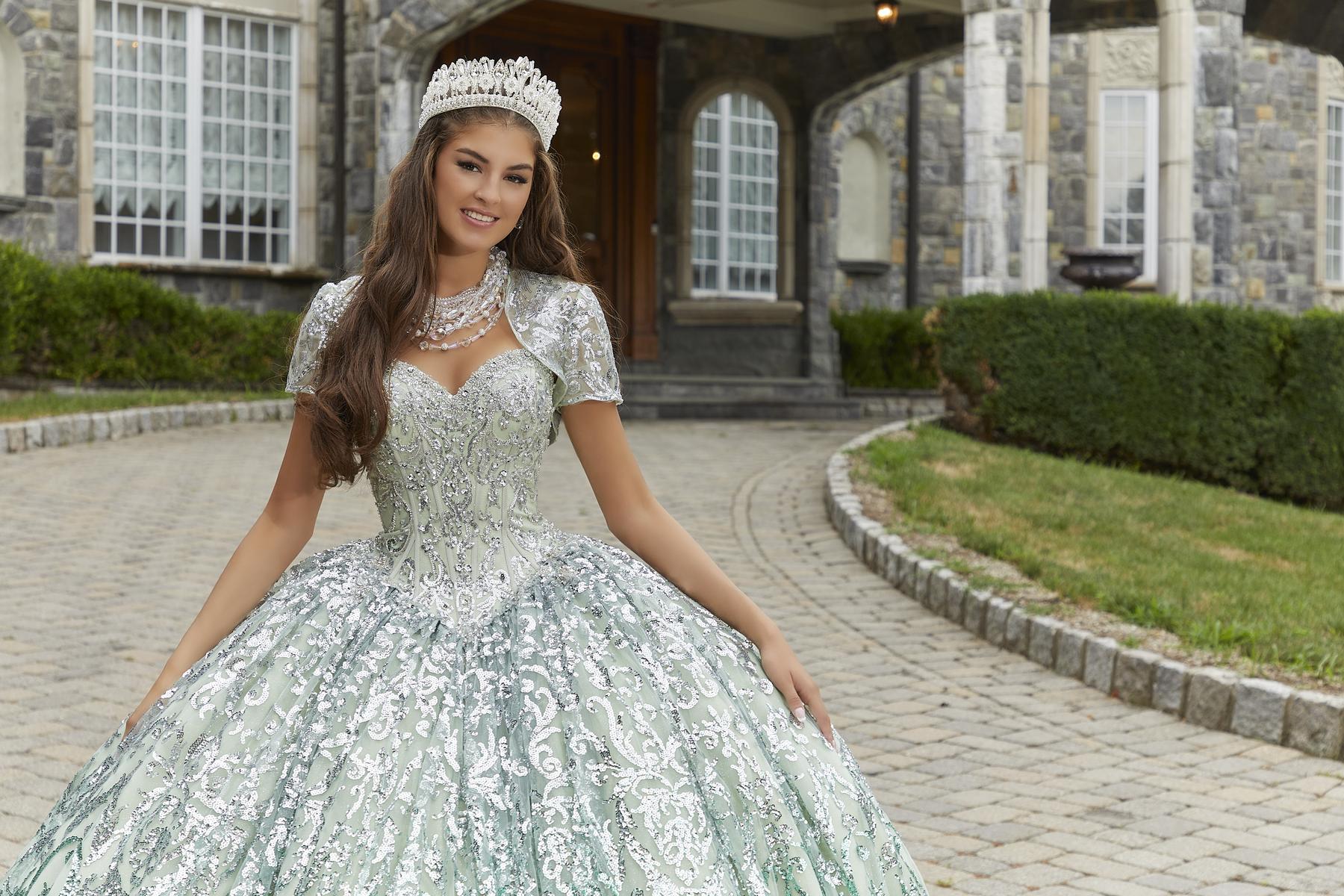 Vizcaya by Morilee Ombre Pattern Quince Dress 89401 - Image 6
