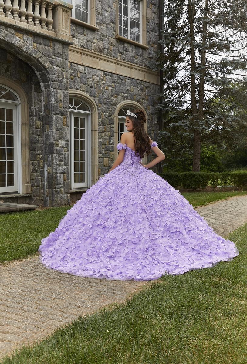Vizcaya by Morilee Floral Fantasy Quince Dress 89403 - Image 2