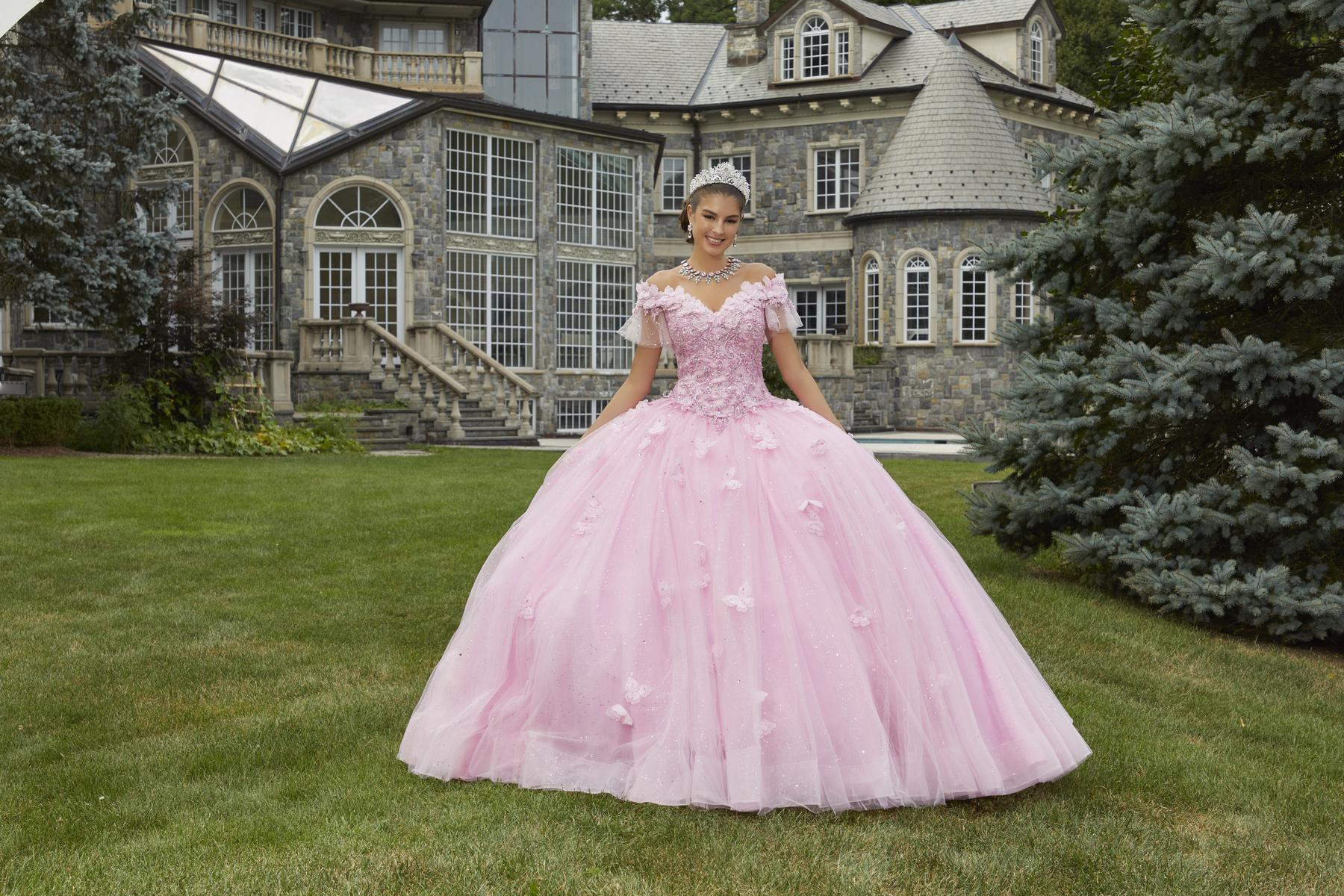 Vizcaya by Morilee 3D Butterfly Quince Dress 89404 - Image 3
