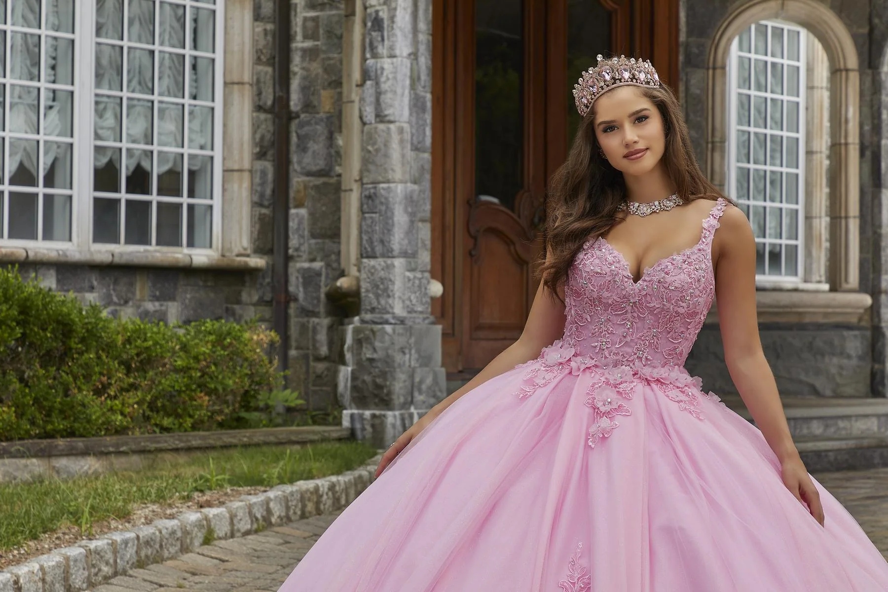 Vizcaya by Morilee Two Piece Quince Dress 89408 - Image 5