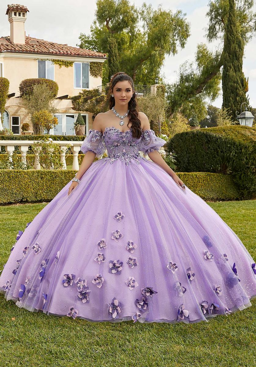 Vizcaya by Morilee Ruched Corset Quince Dress 89421 - Image 4