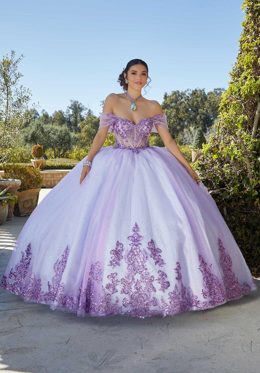 Vizcaya by Morilee Scalloped Hem Quince Dress 89427 - Image 3
