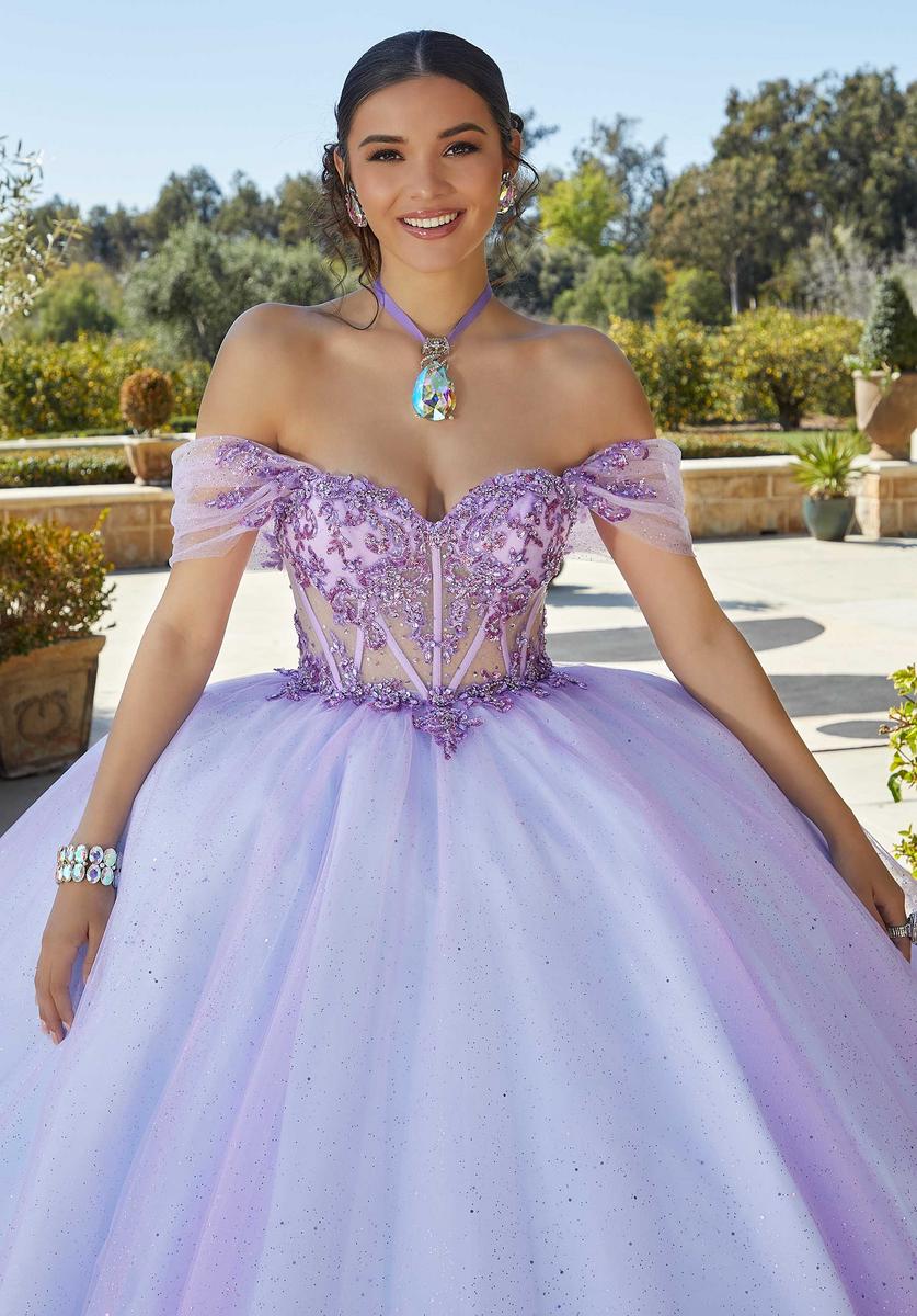 Vizcaya by Morilee Scalloped Hem Quince Dress 89427 - Image 6