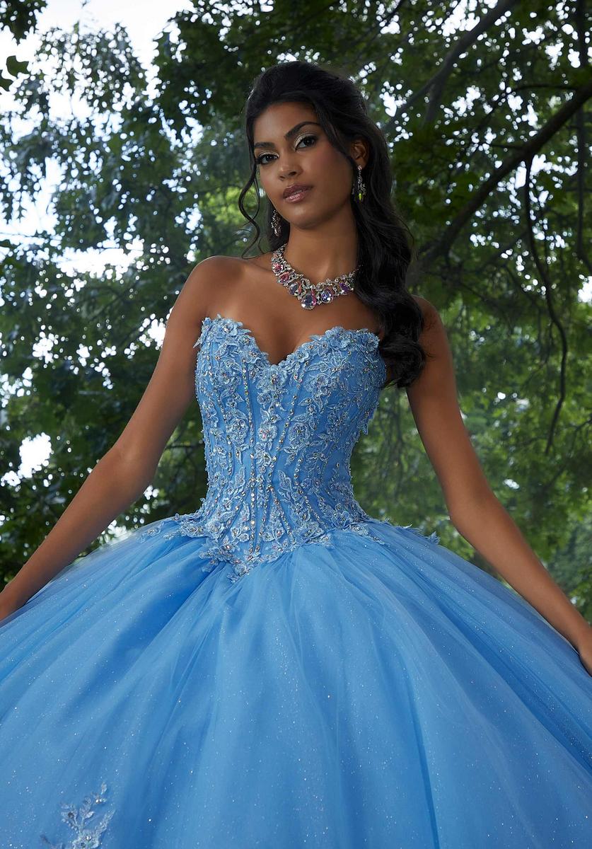 Vizcaya by Morilee Sweetheart Lace Quince Dress 89443 - Image 4