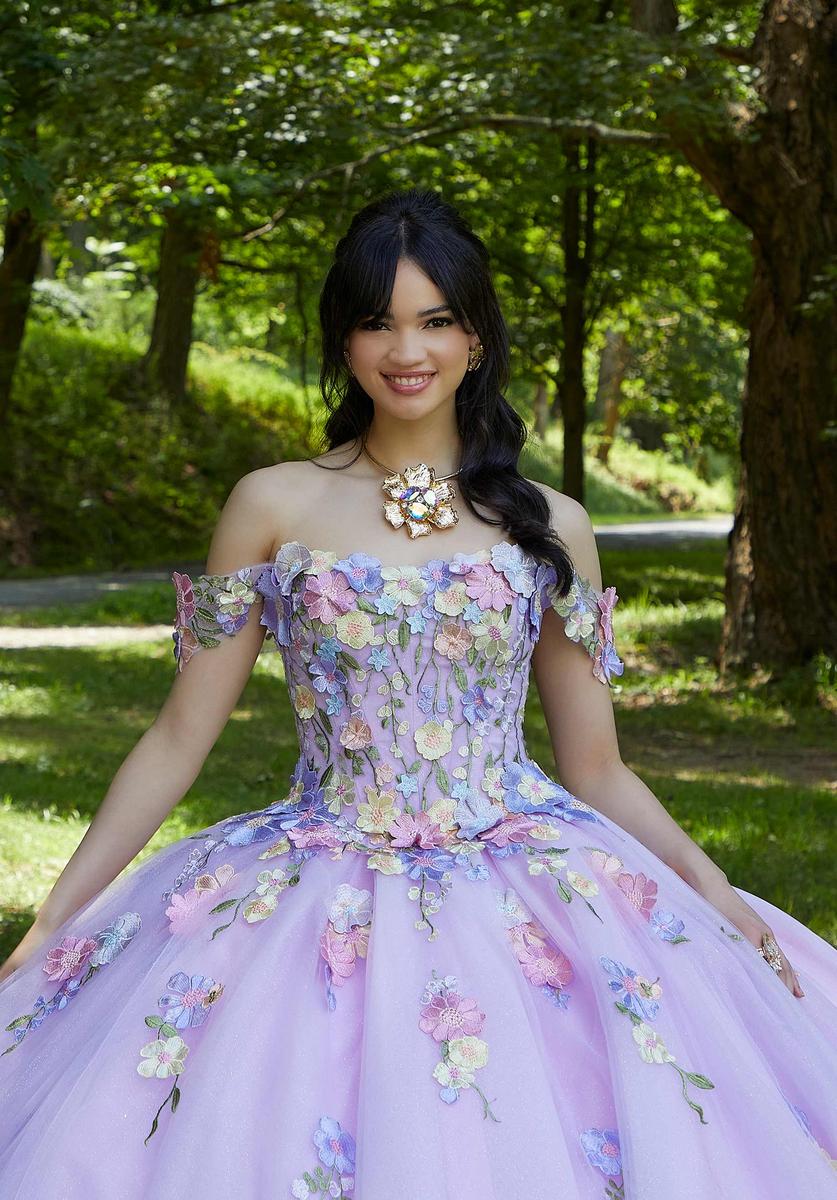 Vizcaya by Morilee Floral Quince Dress 89446 - Image 10