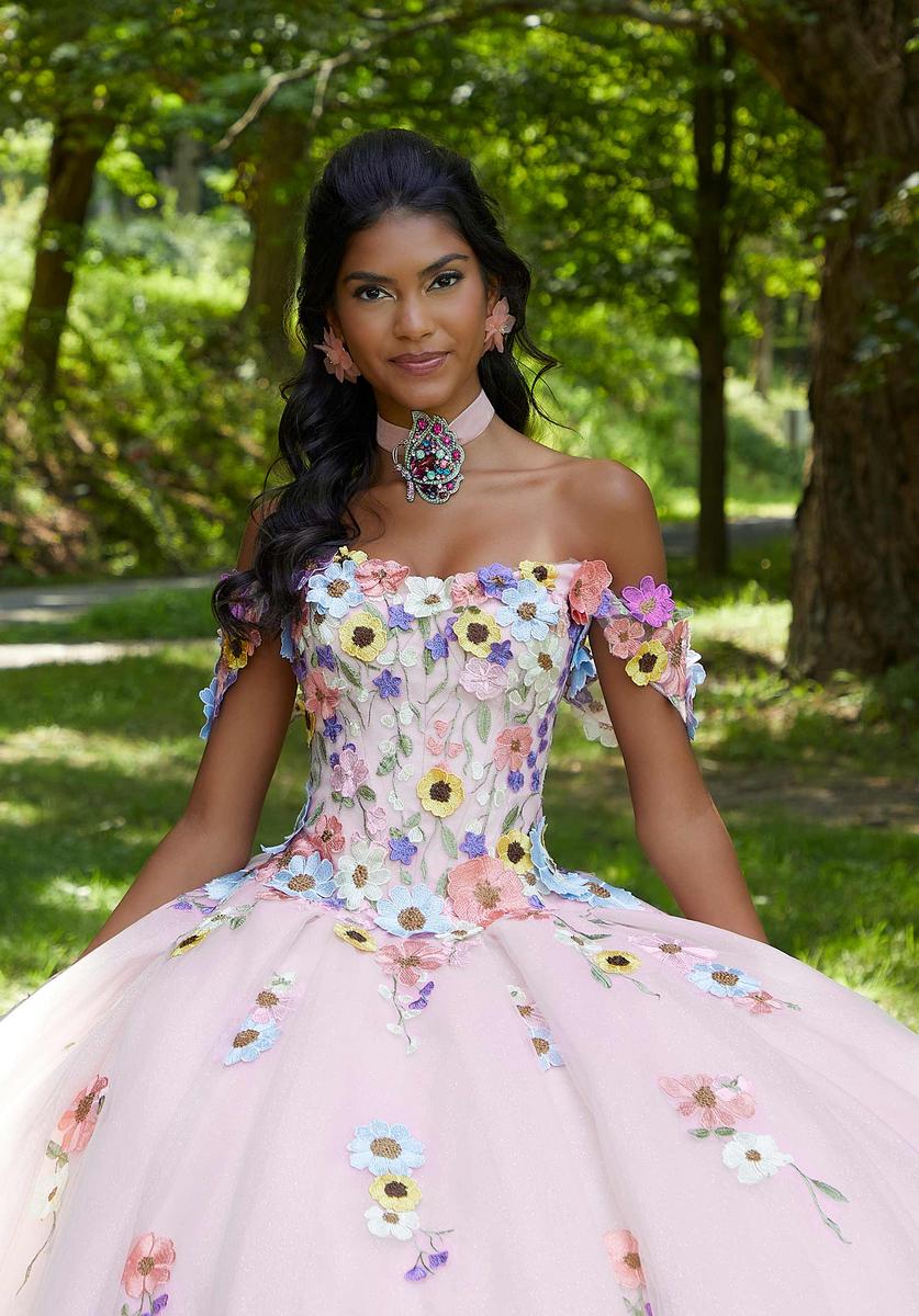 Vizcaya by Morilee Floral Quince Dress 89446 - Image 11