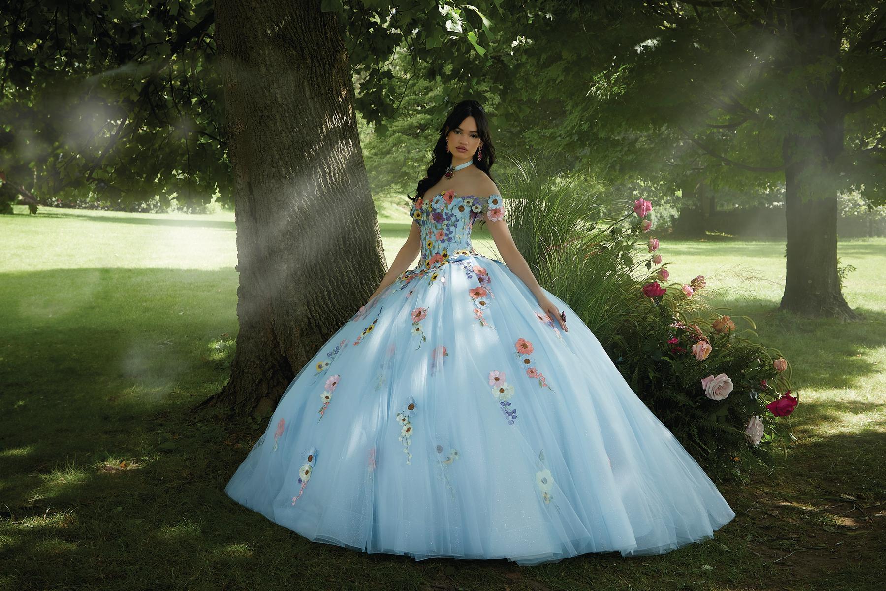 Vizcaya by Morilee Floral Quince Dress 89446 - Image 14