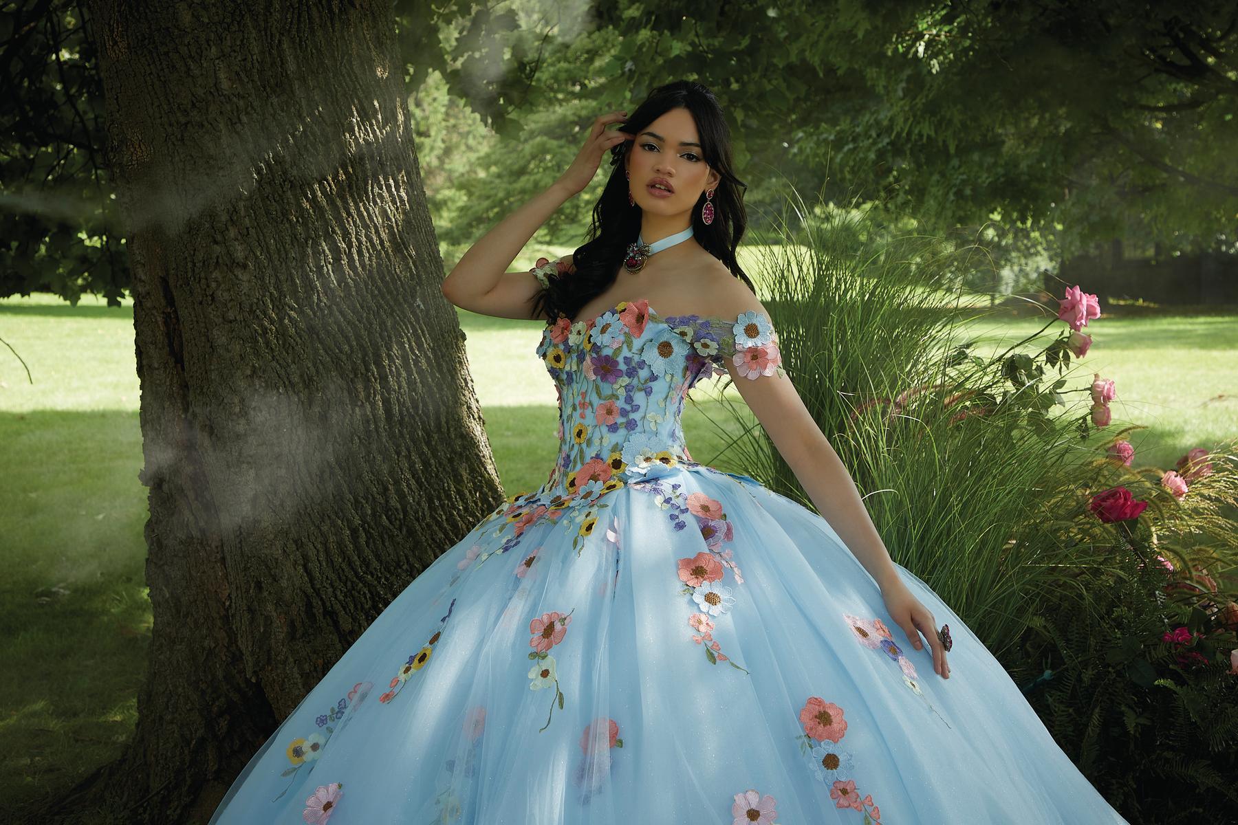Vizcaya by Morilee Floral Quince Dress 89446 - Image 16