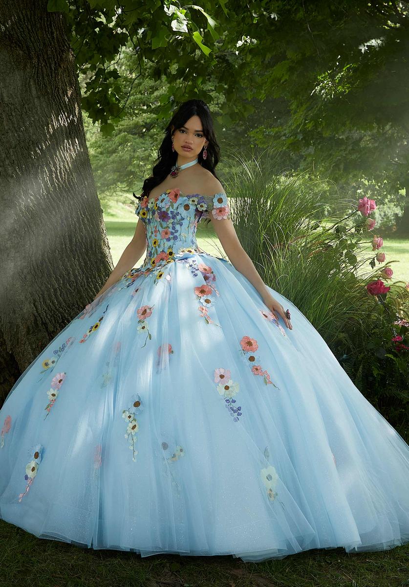 Vizcaya by Morilee Floral Quince Dress 89446 - Image 3