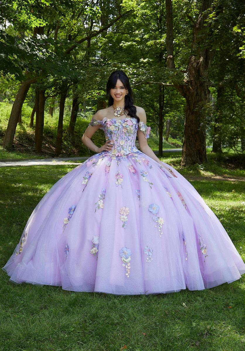 Vizcaya by Morilee Floral Quince Dress 89446 - Image 6