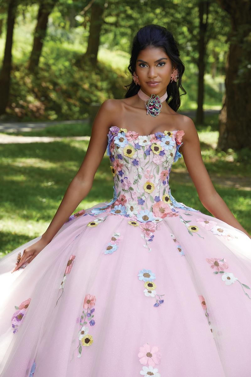 Vizcaya by Morilee Floral Quince Dress 89446 - Image 8