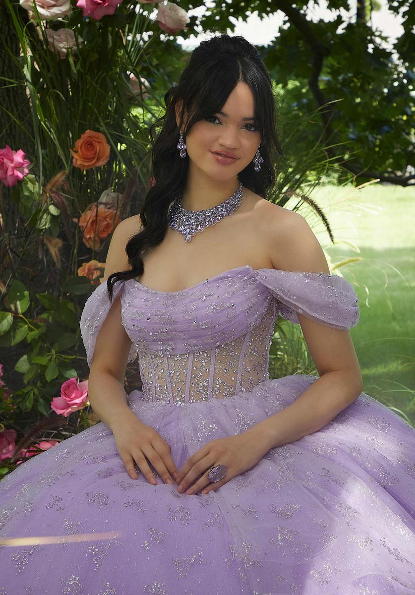 Vizcaya by Morilee Corset Quince Dress 89450 - Image 3