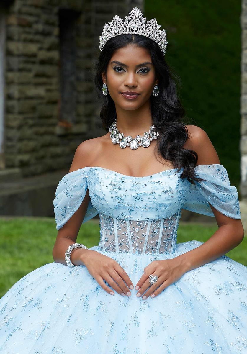 Vizcaya by Morilee Corset Quince Dress 89450 - Image 5