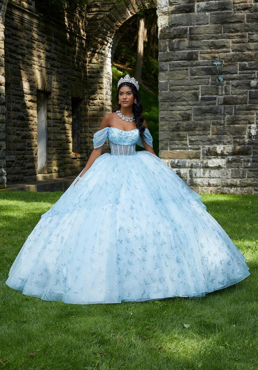 Vizcaya by Morilee Corset Quince Dress 89450 - Image 8