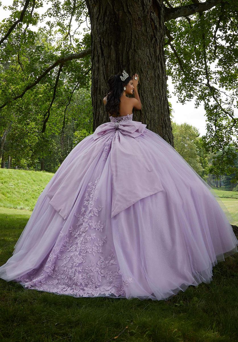 Vizcaya by Morilee Lace Corset Quince Dress 89454 - Image 6
