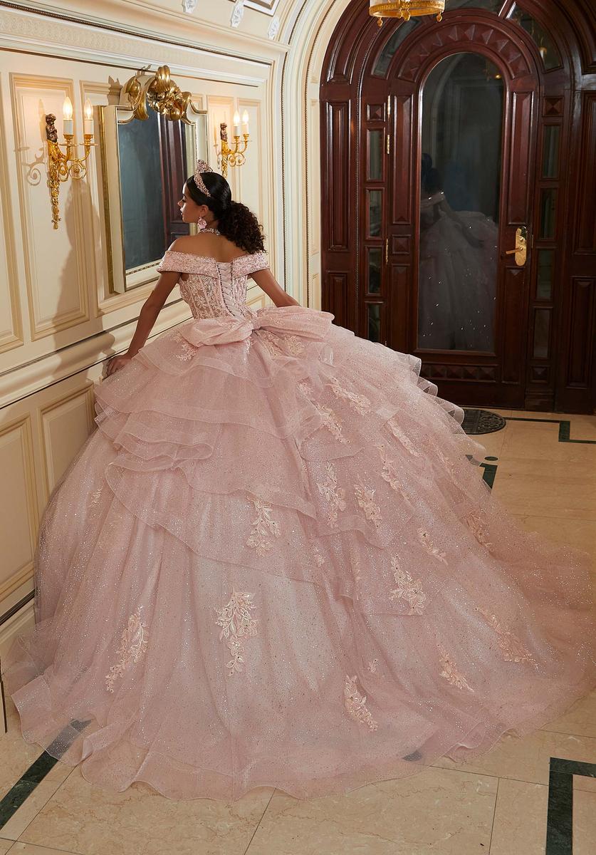 Vizcaya by Morilee Off Shoulder Quince Dress 89485 - Image 2