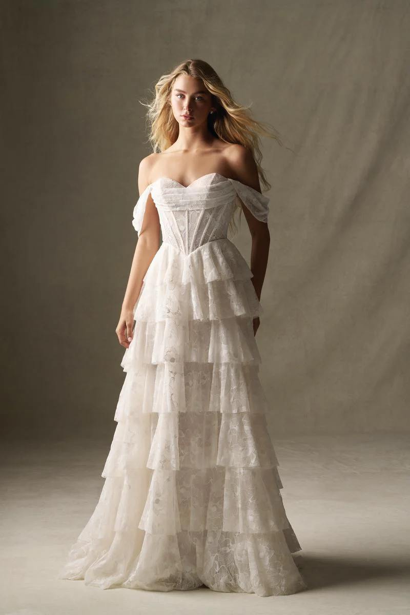 Wilderly Bride by Allure Dress F400 - Image 3
