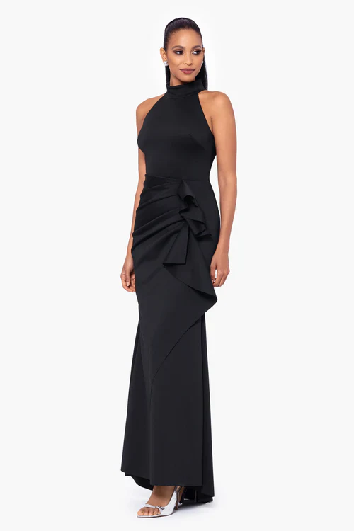 Xscape Evenings "Eden" Mock Neck Dress 6761X - Image 4