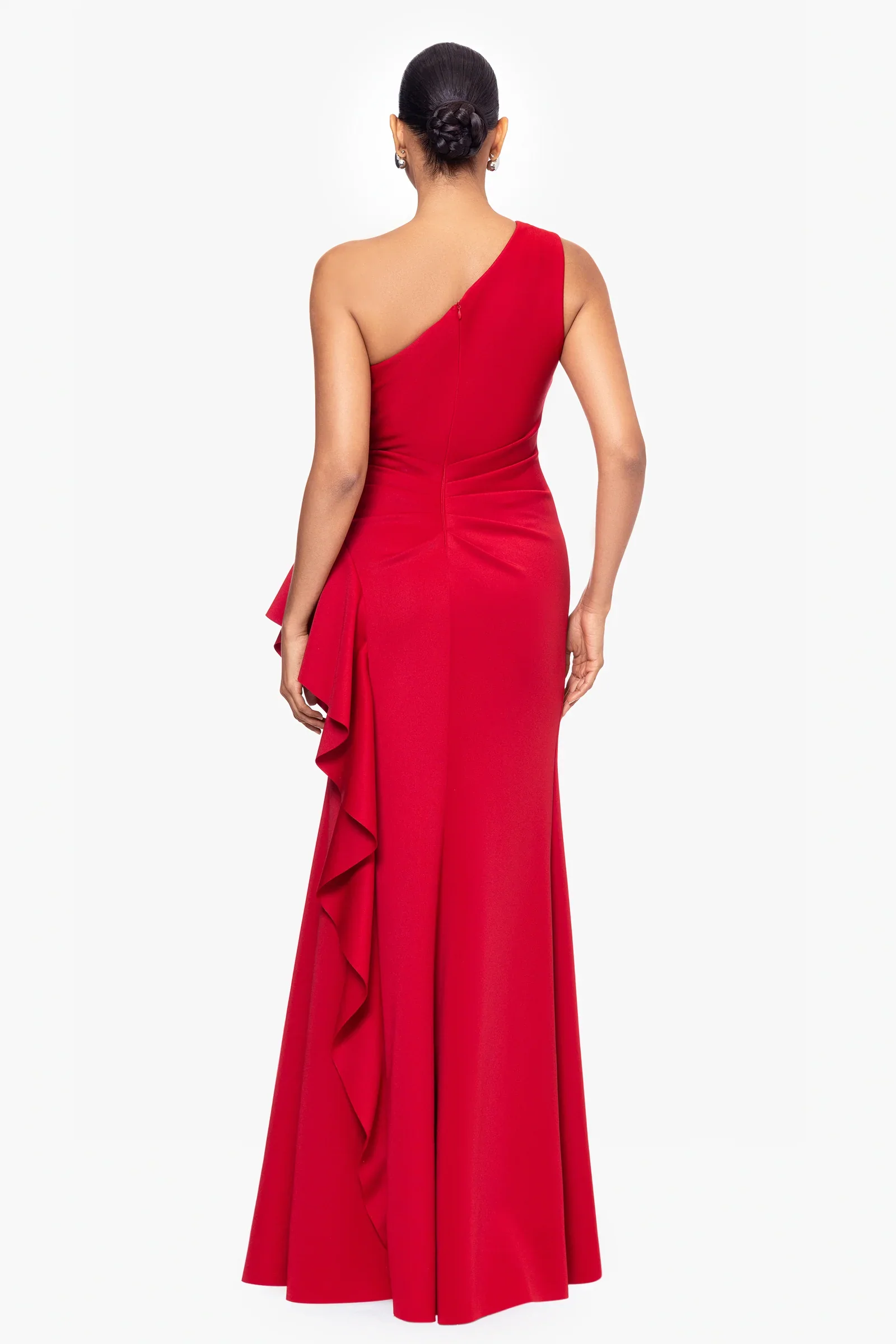 Xscape Evenings "Flo" One Shoulder Gown 6620X - Image 15