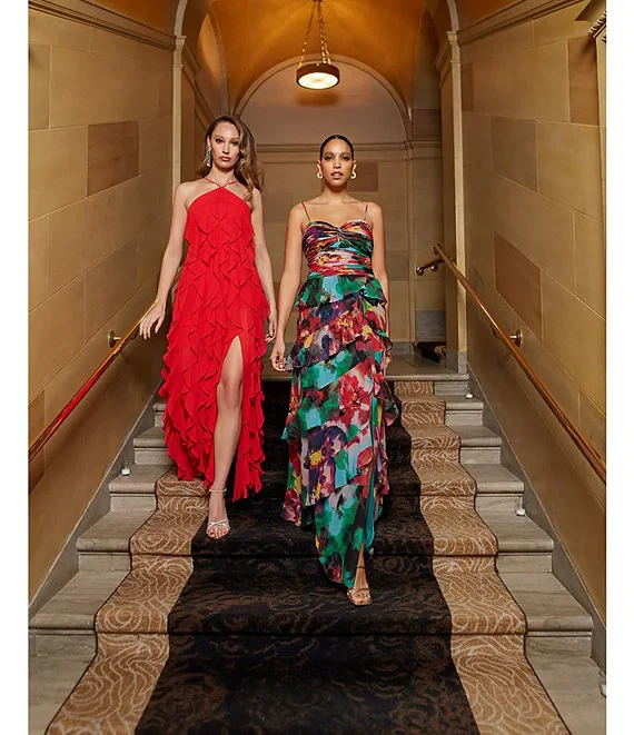 Xscape Evenings Floral Gown 6372X - Image 4