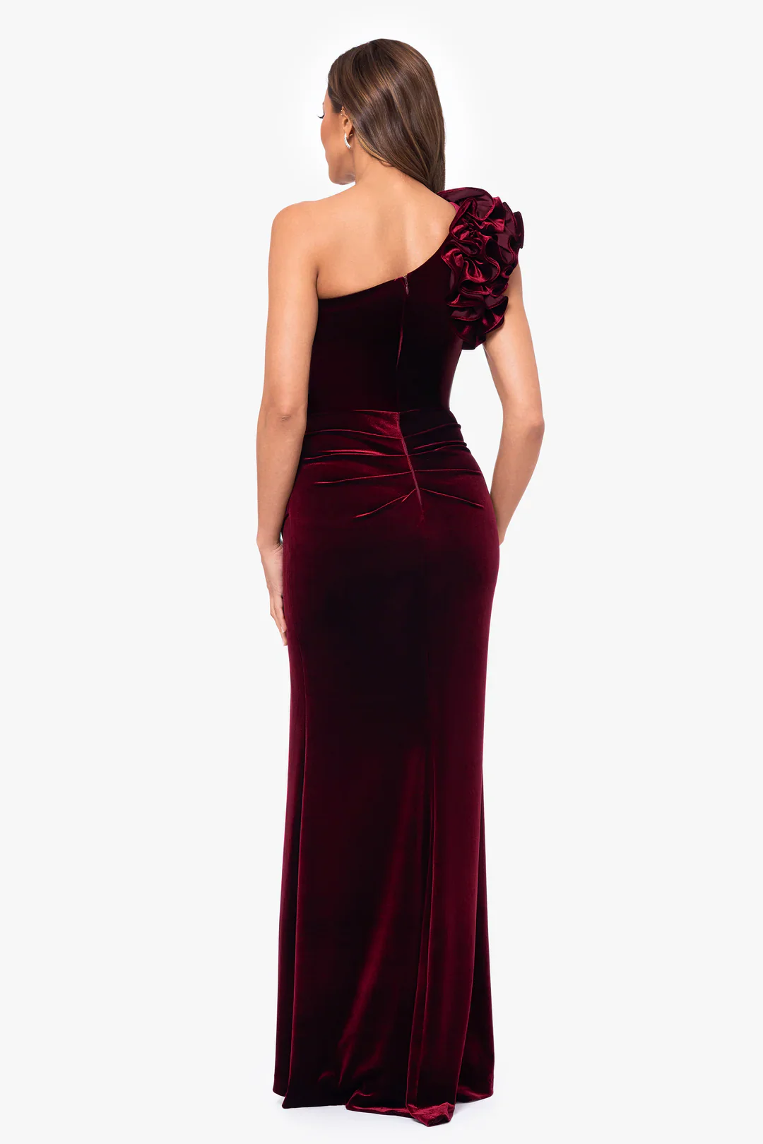 Xscape Evenings "Kristin" Velvet Evenings Gown 6460X - Image 2