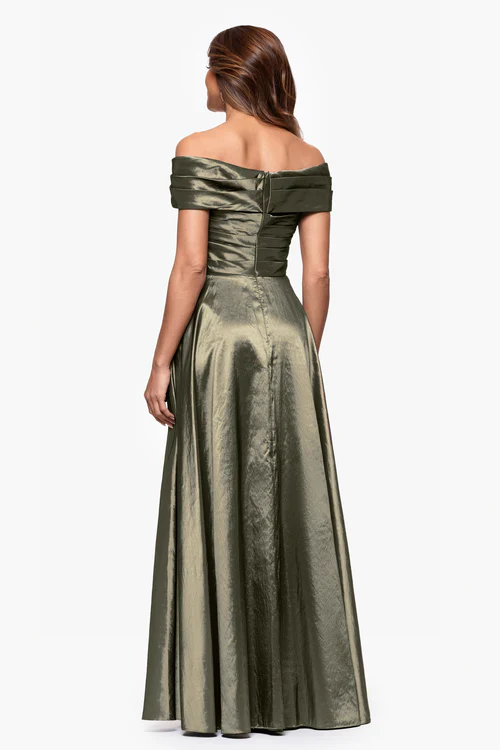 Xscape Evenings "Mildred" Taffeta Dress 6919X - Image 3