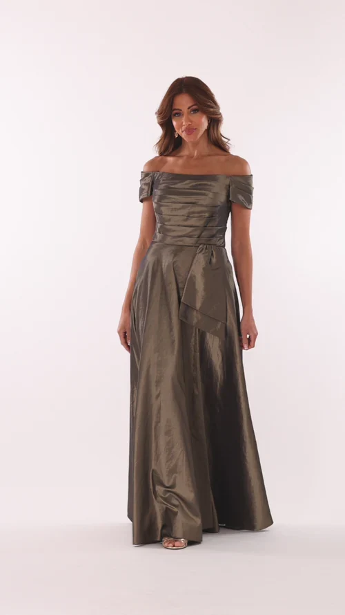 Xscape Evenings "Mildred" Taffeta Dress 6919X - Image 5