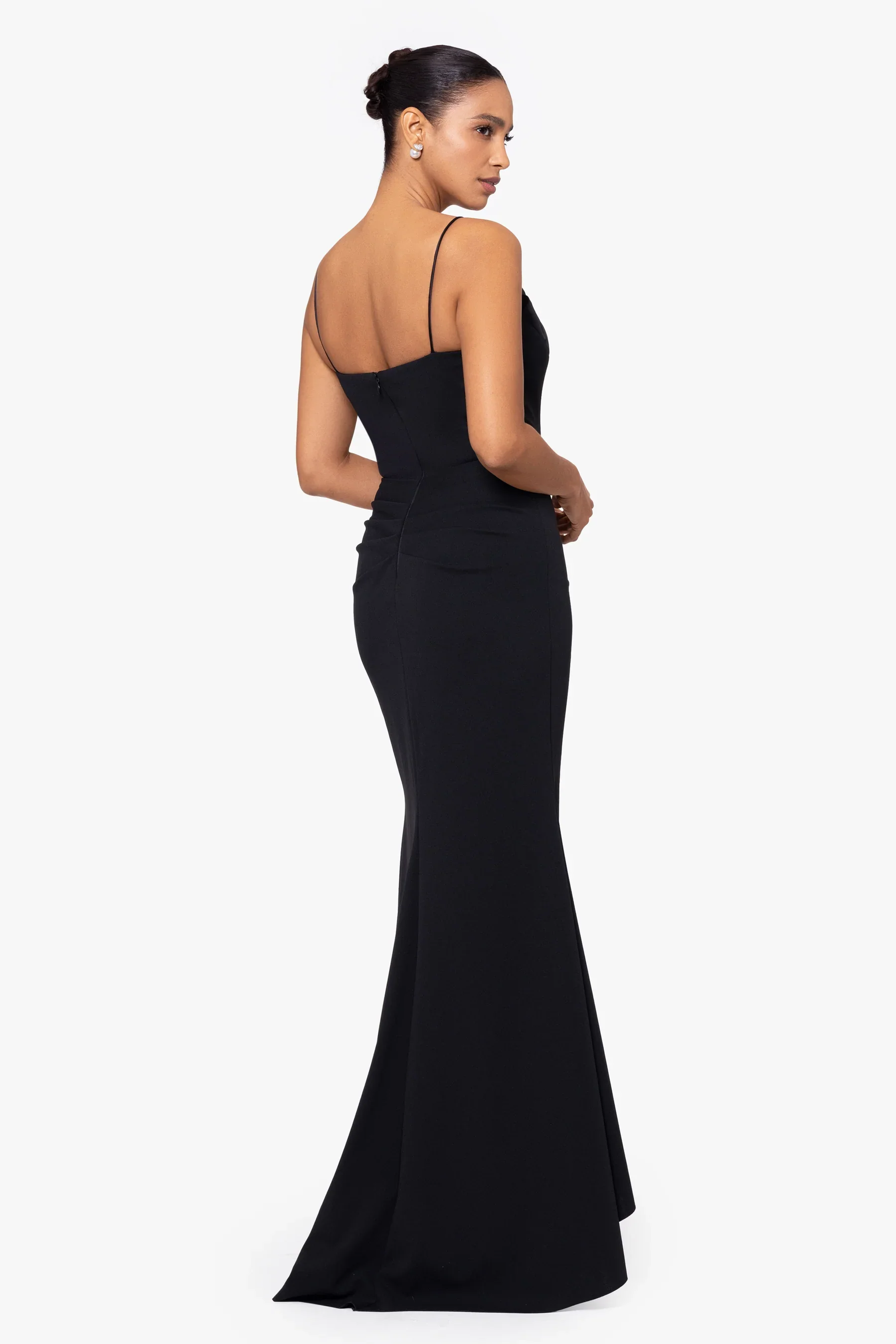 Xscape "Shay" Cowl Neck Dress 6170X - Image 2